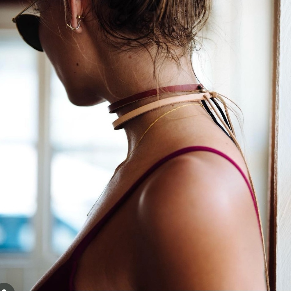 Tribe Kelley Leather Choker